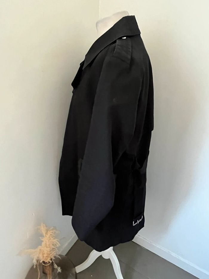 Veste Trench noir Sandro homme M - photo numéro 3