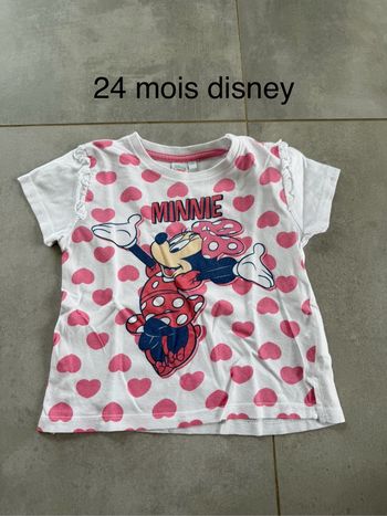 Tee shirt 24 mois Minnie Disney