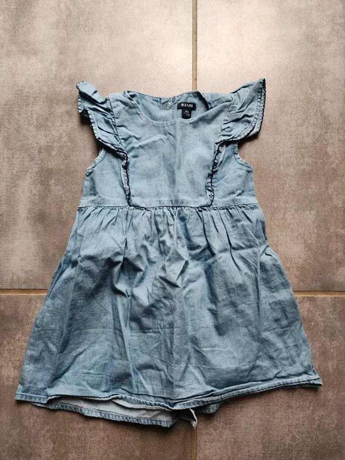 Robe 18 mois denim souple