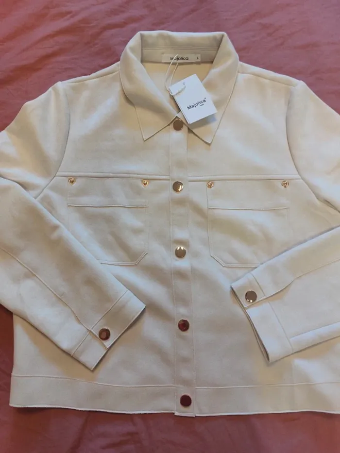 Veste beige Majolica femme - photo numéro 3