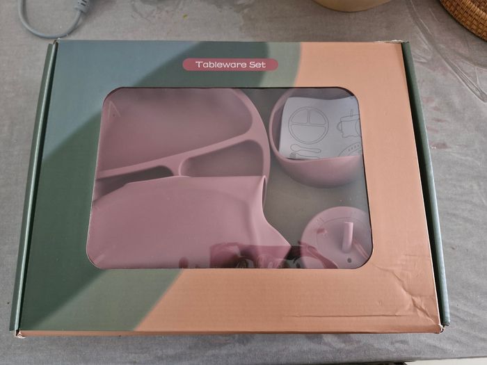 Set vaisselle silicone bébé - photo numéro 3