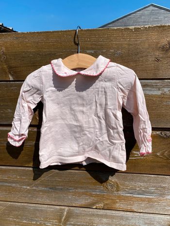 T-shirt manches longues bébé fille cupcake bonbons gâteaux sergent major 9 mois 71cm