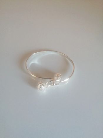 🌸Bracelet argent et pampilles boules filigranes Neuf 🌸