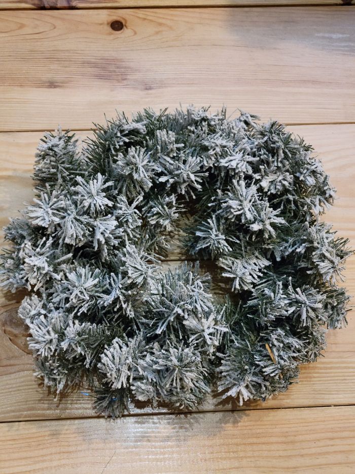 Couronne de Noël à décorer