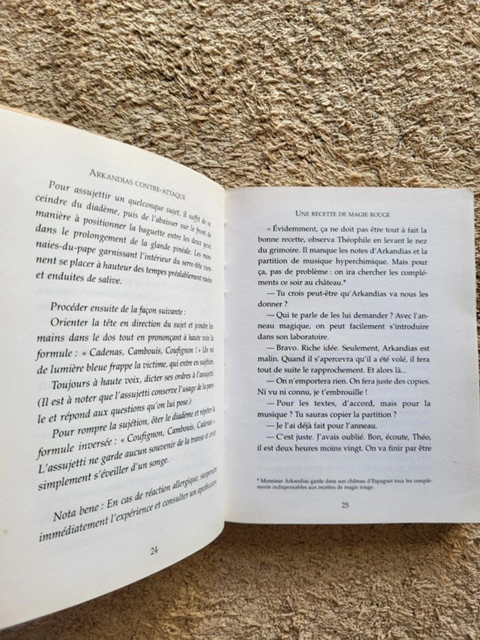 Roman jeunesse Collection Les Fantastiques Arkandias contre-attaque d'Éric Boisset - photo numéro 5