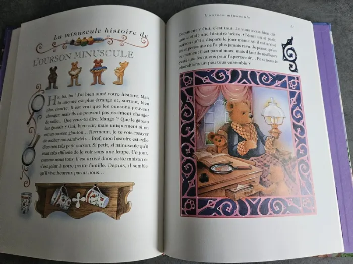 Livre "Histoires merveilleuses" pour les tout-petits / enfants "Les oursons" de Nicola Baxter - photo numéro 6