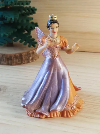 PAPO Princesse elfe brune figurine personnage femme brune