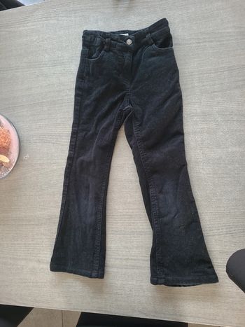 Pantalon velours bootcut 6 ans gémo