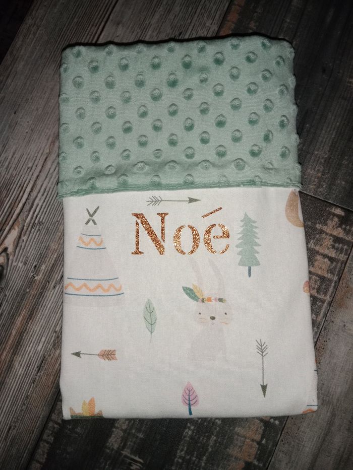 Couverture naissance personnalisé