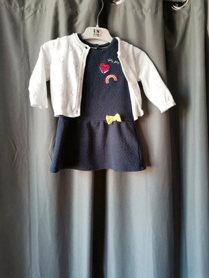 Ensemble robe + gilet