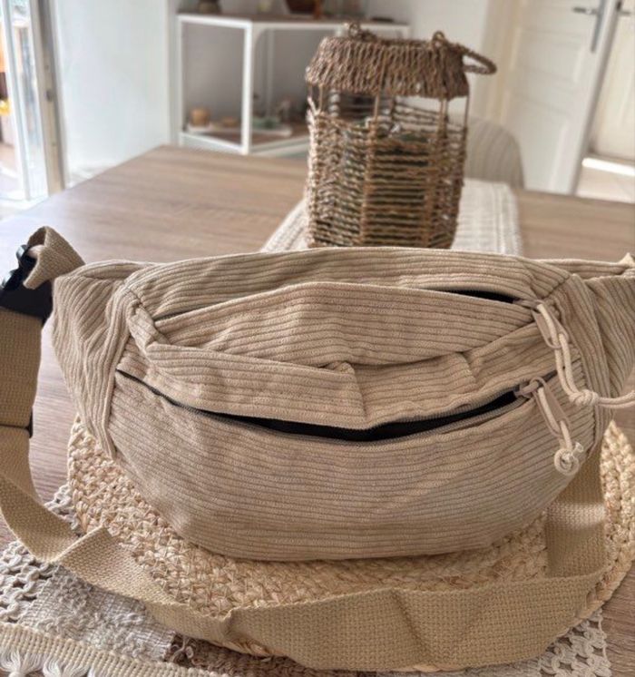 Sac banane côtelé - photo numéro 5