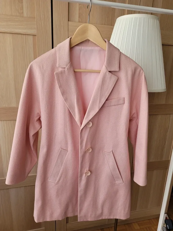 Blazer/veste rose - photo numéro 4