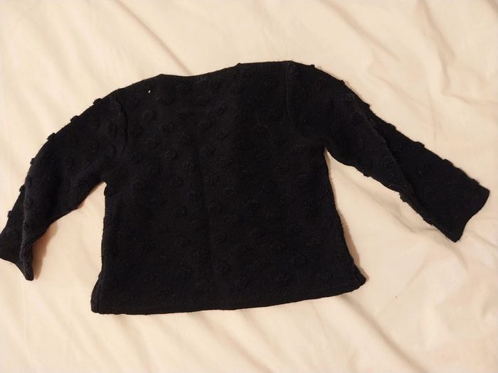 Gilet noir fille T23M - photo numéro 5