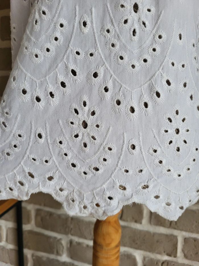 Haut romantique broderie anglaise - Massimo Dutti - photo numéro 10