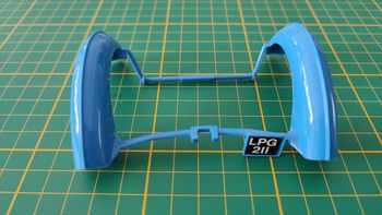 Garde boue pare-chocs arrière miniature Bburago Burago Bugatti type 59 1934 1/18 1/18e 1/18ème #B98