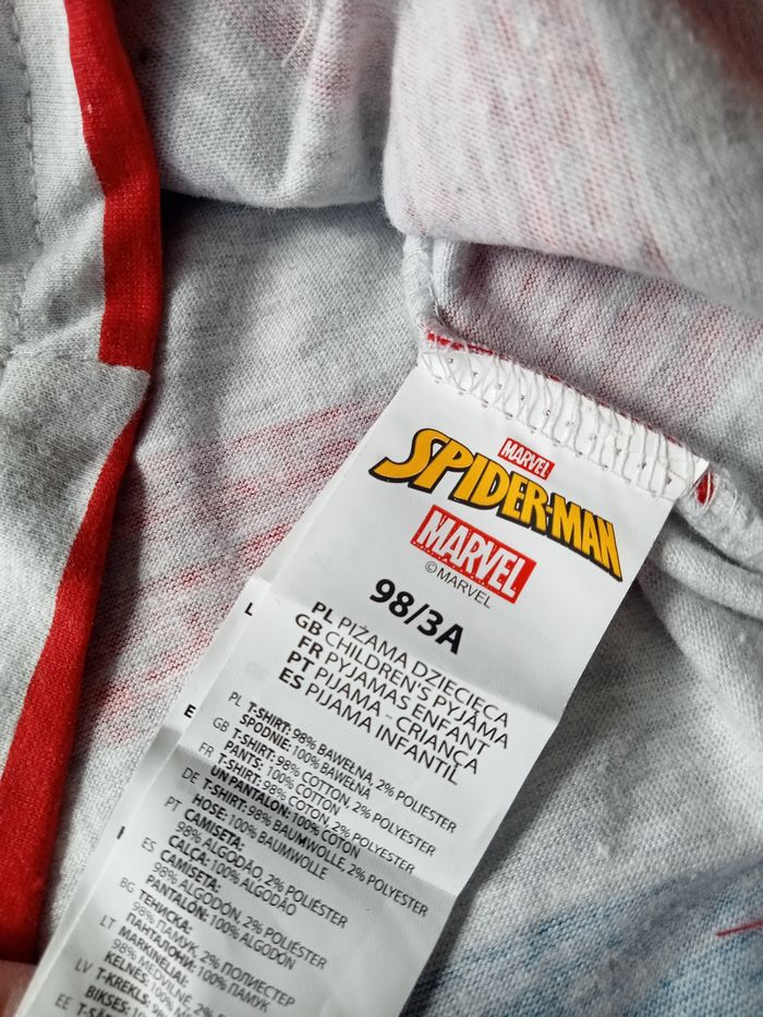 Pyjama spiderman Marvel - photo numéro 5