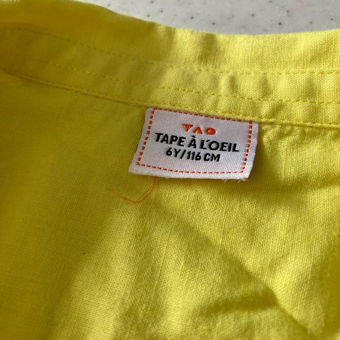 Chemise jaune - photo numéro 2