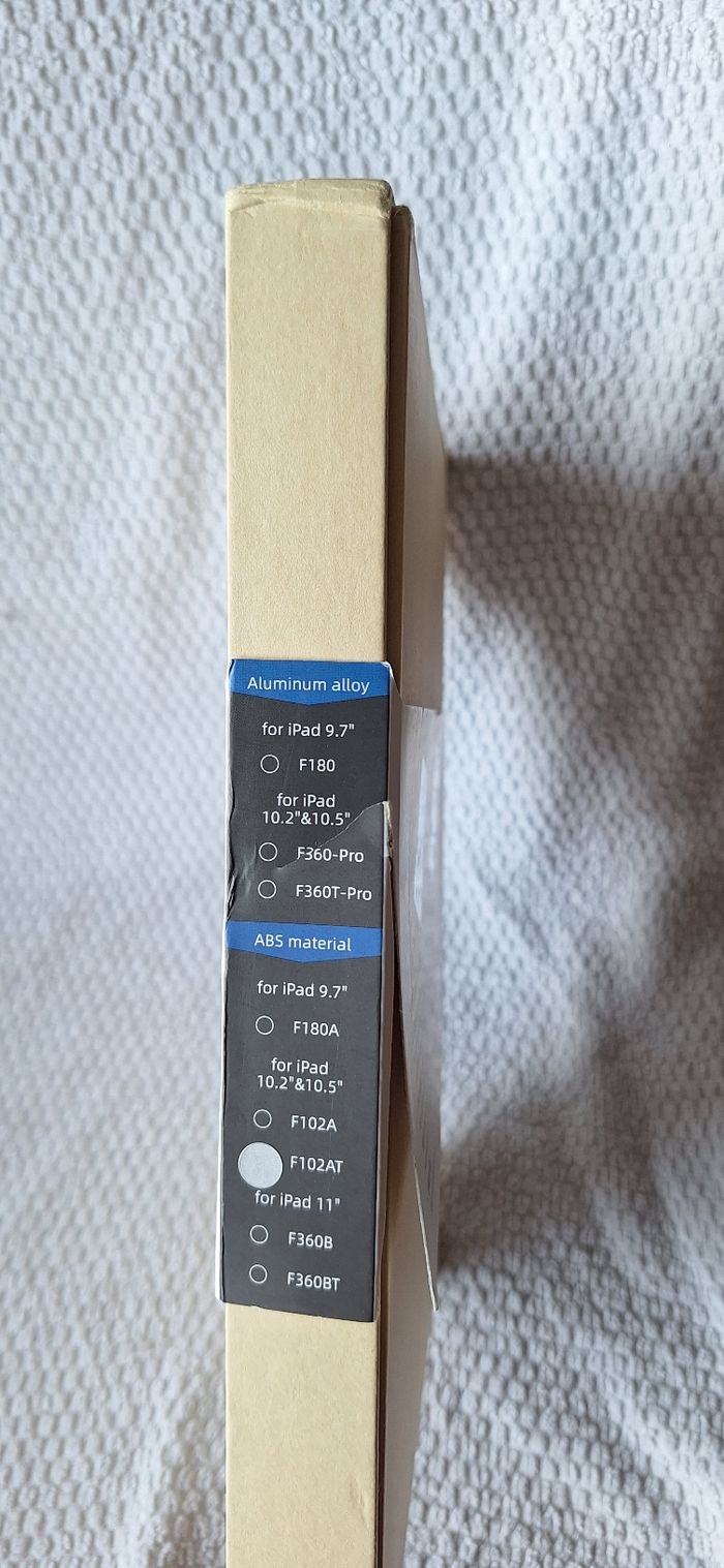 Coque clavier ipad 9.7"/ 10.2"/ 10.5"/ 11" F180. F360. - photo numéro 9