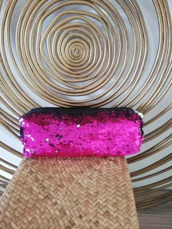 Trousse à sequins réversibles
