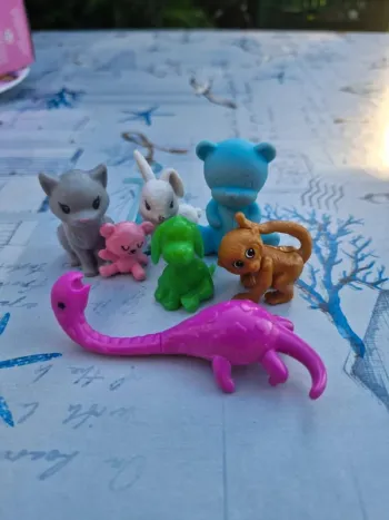 Lot de 7 figurines animaux