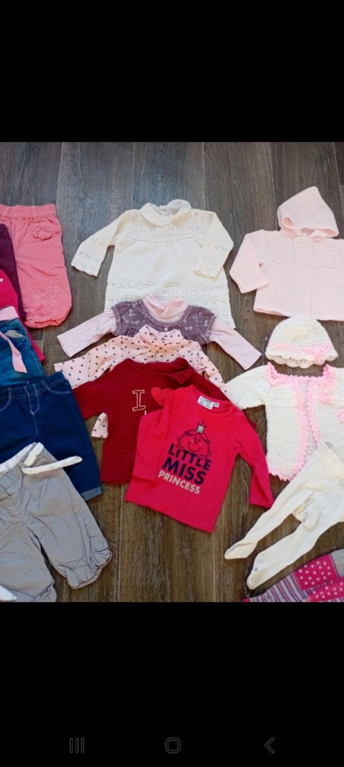 Lot de vet bébé fille 3 mois (20 pièces) - photo numéro 3