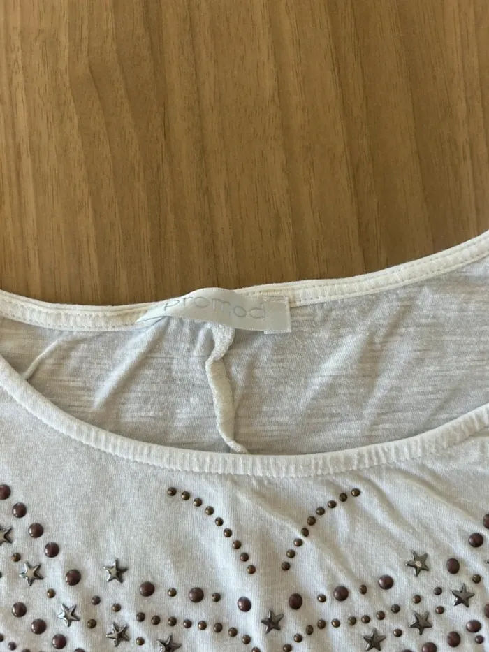 Haut manches 3/4 promod taille M - photo numéro 4