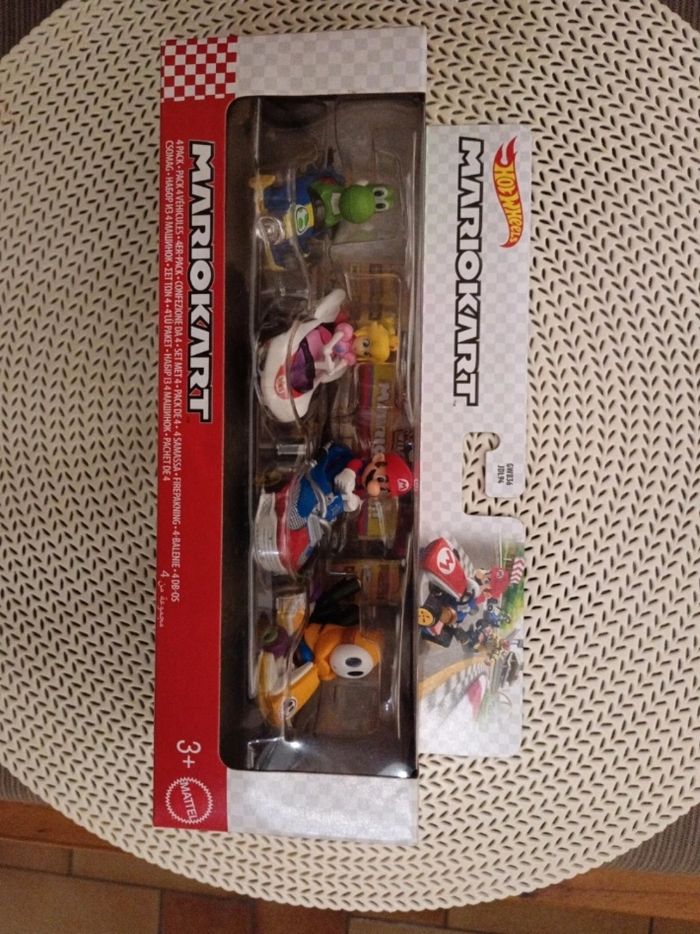 Coffret Mario kart hot wheels