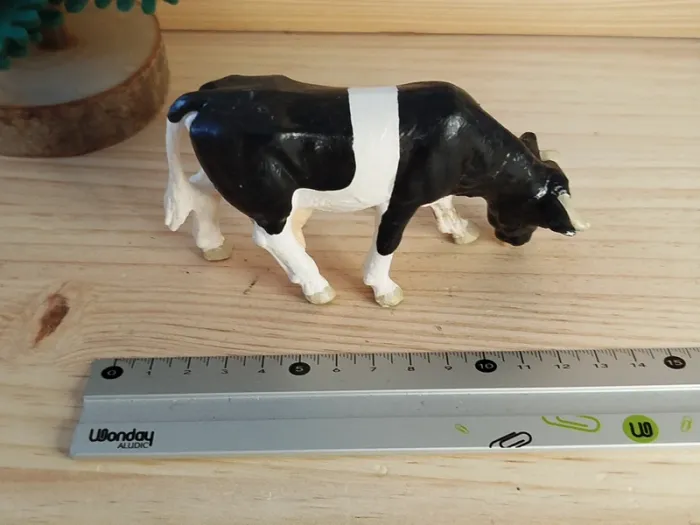 Schleich va hé noire et blanche Figurine animal de la ferme - photo numéro 5