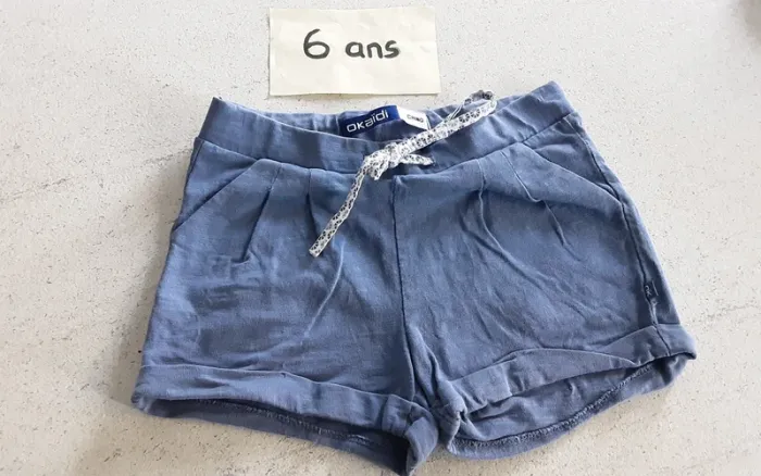 Short 6 ans okaïdi