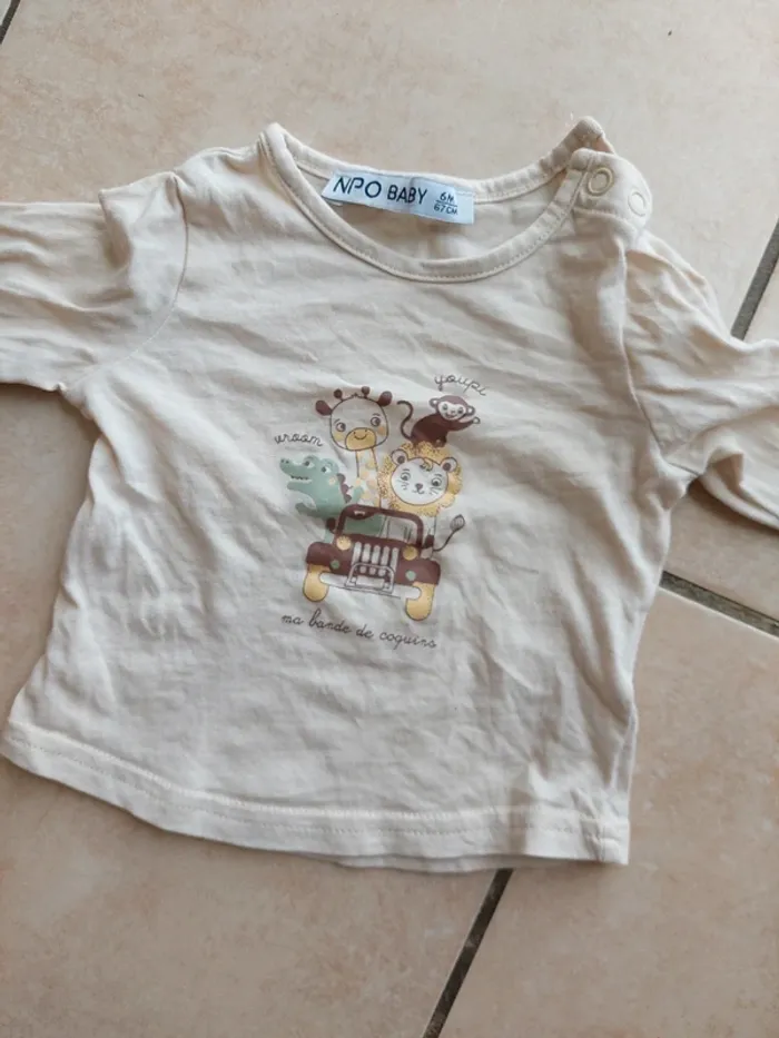 Tee-shirt 6 mois