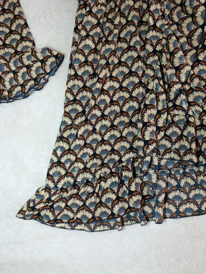 Robe fluide et légère Lilie Rose taille élastique Taille unique - photo numéro 8