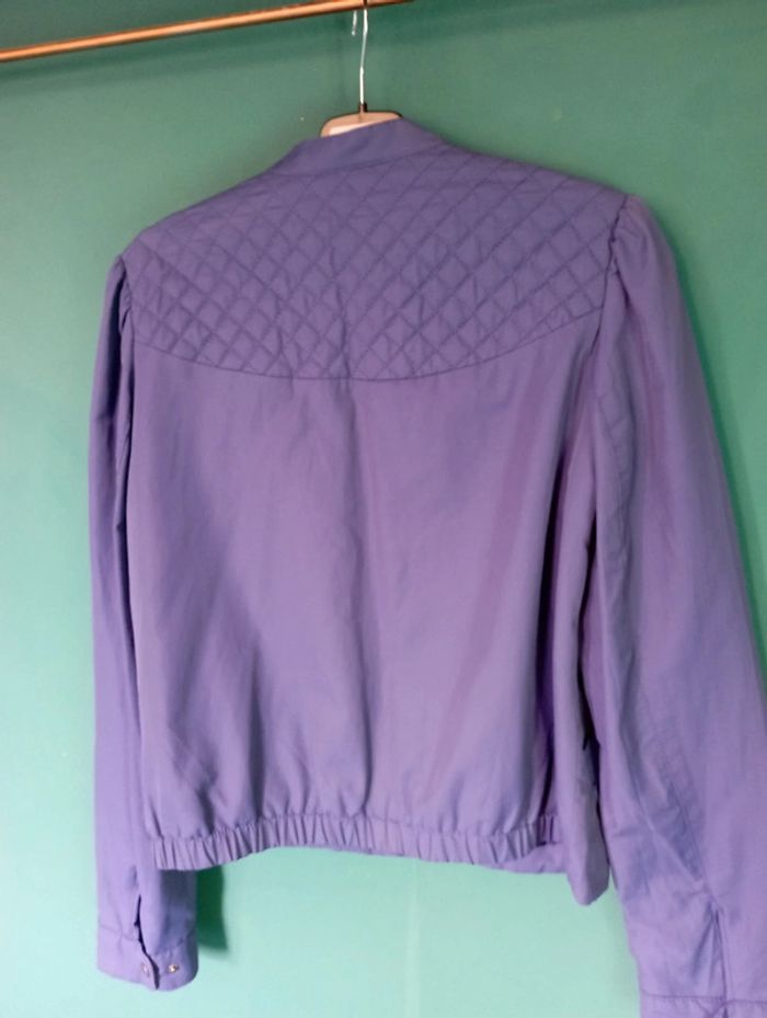 Blouson d'été bleu roi - photo numéro 7