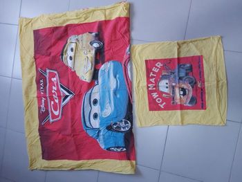 Housse couette et taie oreiller Cars Disney