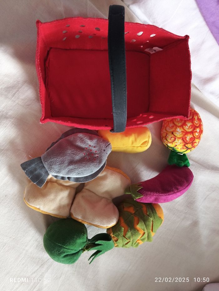 Panier dinette en feutrine - photo numéro 3