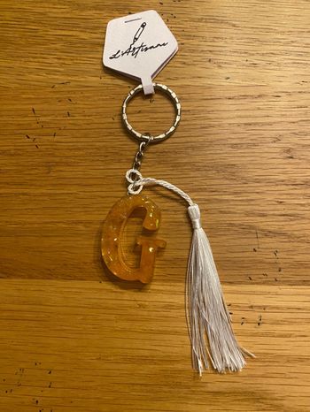 Porte clé Lettre g