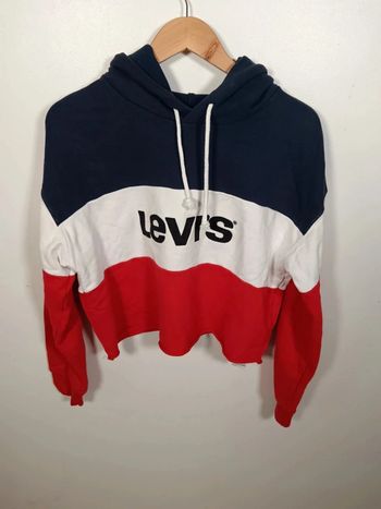 C13 sweat marine/rouge Levi's M
