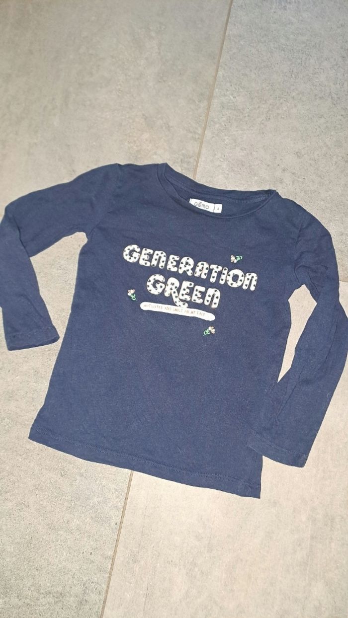 Haut fin manches longues