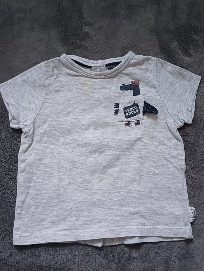 Lot T-shirt Manche courte 9 mois - photo numéro 9