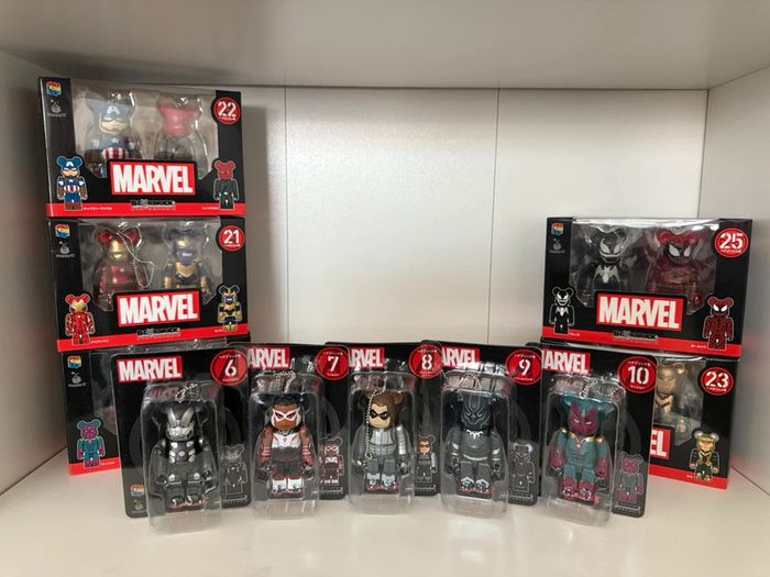 Bearbrick lottery Marvel (full set) - photo numéro 6