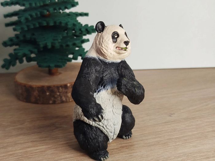 PAPO Panda debout Figurine Animal de la savane - photo numéro 2