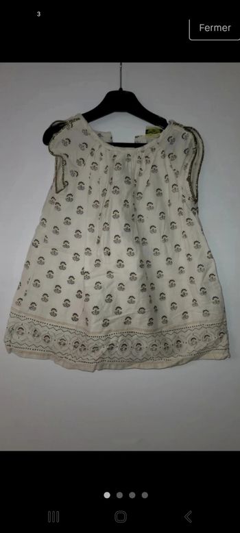 Robe 12 mois Tape à l'oeil