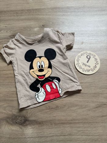T-shirt Mickey coton