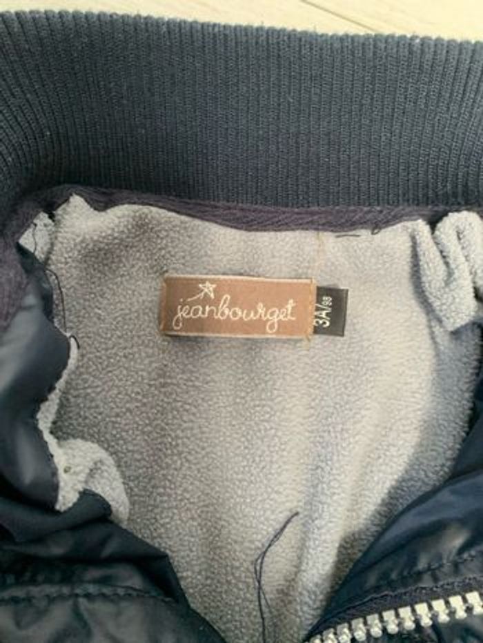 Manteau doudoune marine Jean Bourget 3 ans - photo numéro 2