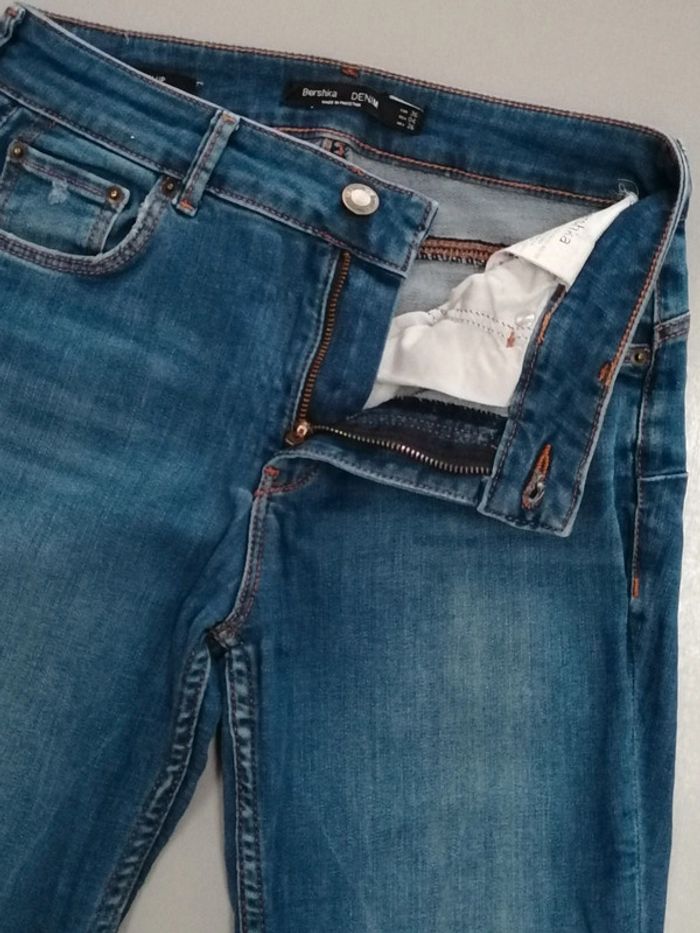Jeans bershka Denim Eur36 mex 26 femme ado - photo numéro 3