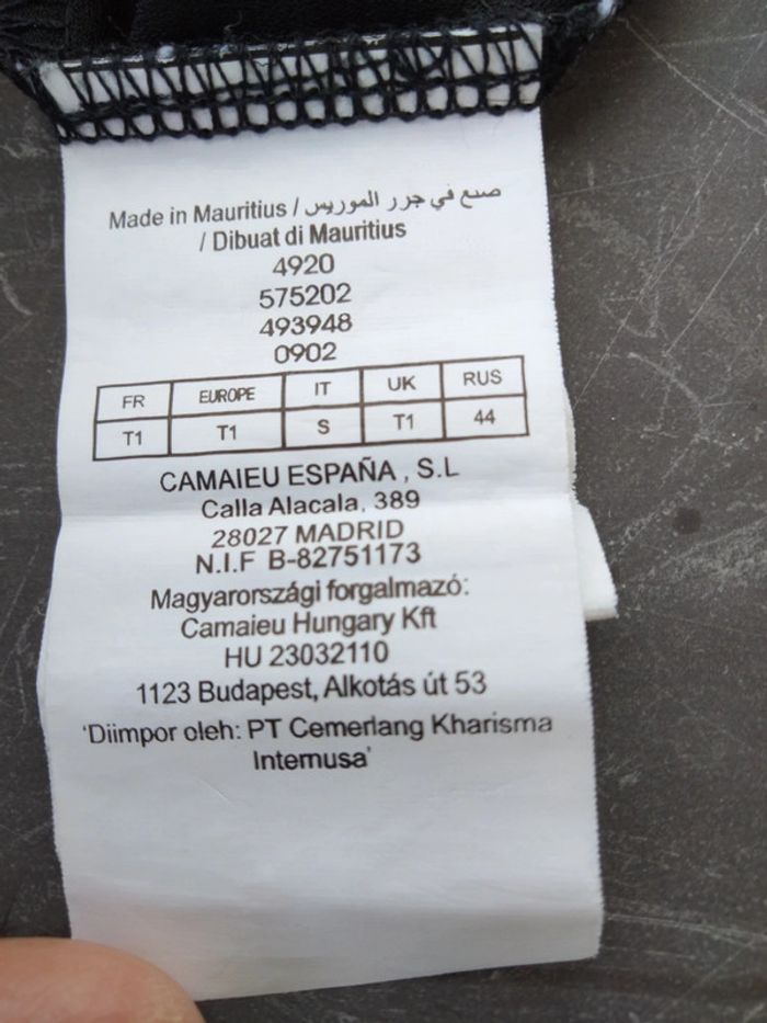 Haut Camaïeu - photo numéro 4