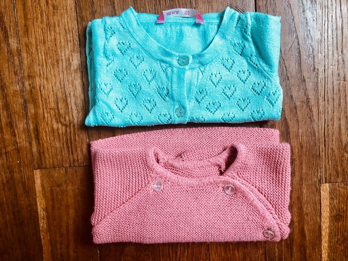 Lot gilets Taille Naissance