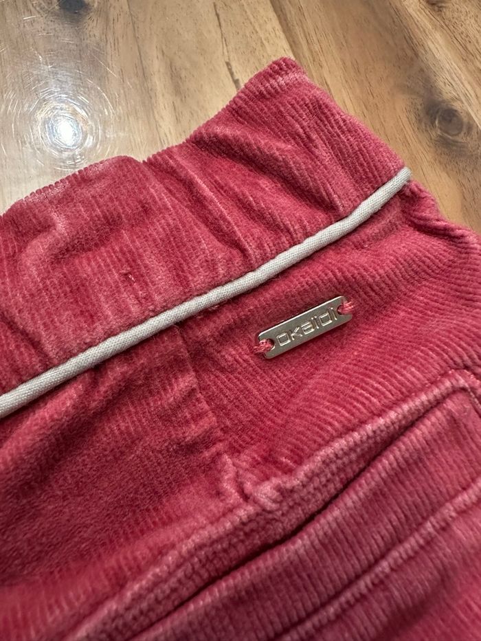 Short Velours Rose Bordeaux Okaïdi 3 Ans - photo numéro 5