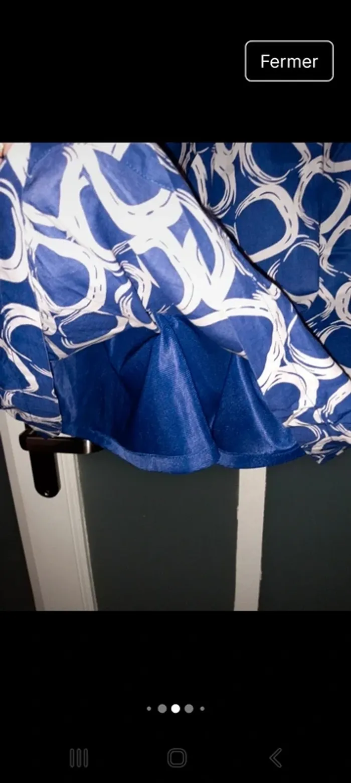 Robe été bleue S/M - photo numéro 5