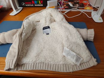 Gilet bebe garçon 1mois 