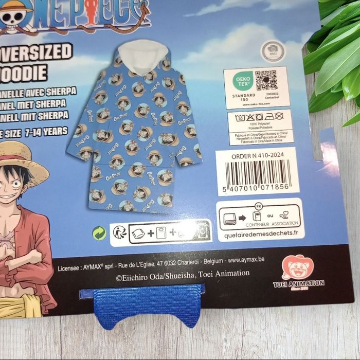 7/14  ans Poncho polaire one piece - photo numéro 3